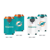 Miami Dolphins Primary Current Logo NFL Football Reversible Can Cooler