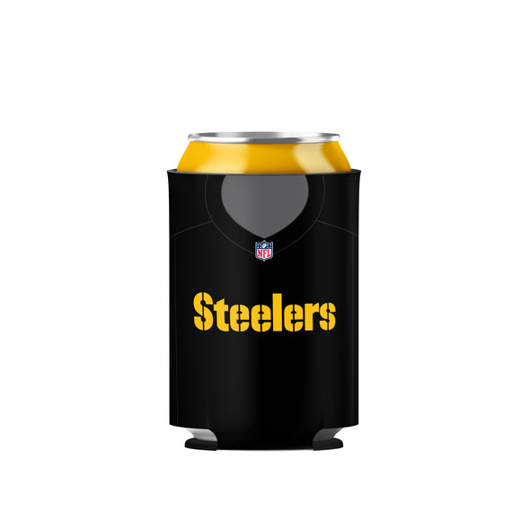 Pittsburgh Steelers Primary Current Logo NFL Football Reversible Can Cooler