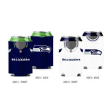 Seattle Seahawks Primary Current Logo NFL Football Reversible Can Cooler