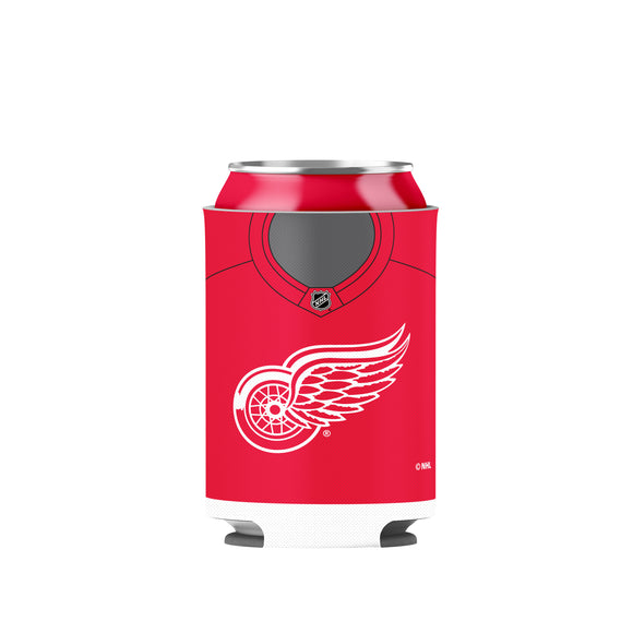 Detroit Red Wings Primary Current Logo NHL Hockey Reversible Can Cooler