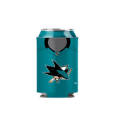 San Jose Sharks Primary Current Logo NHL Hockey Reversible Can Cooler