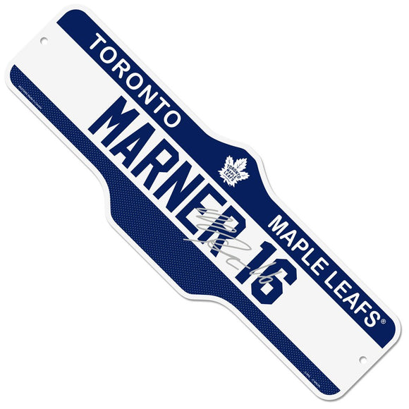 Toronto Maple Leafs Mitch Marner Name & Number 7.5