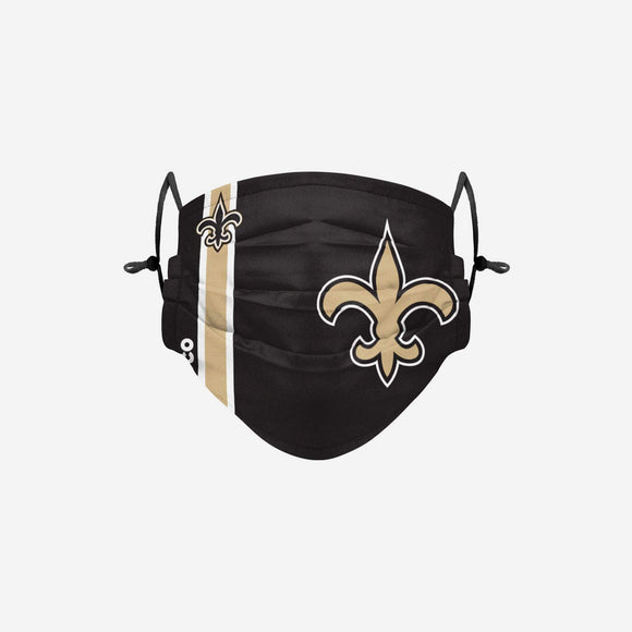 Men's New Orleans Saints NFL Football Foco Official On-Field Sideline Logo Face Cover