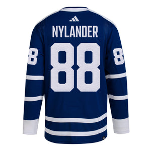Men's Toronto Maple Leafs adidas Authentic 2022 Reverse Retro Jersey - William Nylander
