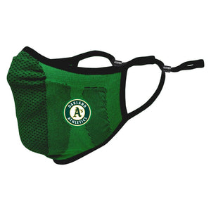 Oakland Athletics MLB Baseball Green Core Primary Logo Guard 3 Face Mask Cover