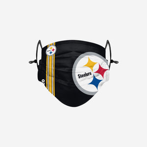 Men's Pittsburgh Steelers NFL Football Foco Official On-Field Sideline Logo Face Cover