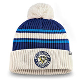 Men's NHL Hockey Fanatics Branded True Classic Pom Cuffed Knit Hat - Multiple Teams - Bleacher Bum Collectibles, Toronto Blue Jays, NHL , MLB, Toronto Maple Leafs, Hat, Cap, Jersey, Hoodie, T Shirt, NFL, NBA, Toronto Raptors