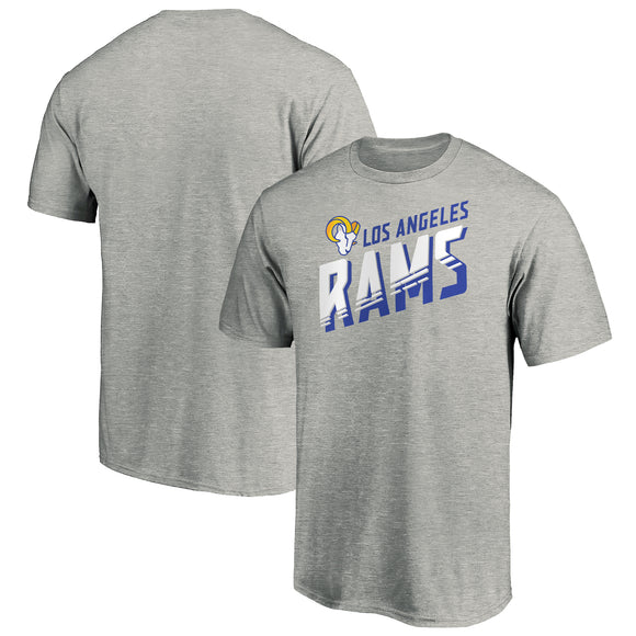 Los Angeles Rams Fanatics Branded Stealth Transition Space-Dye T-Shirt - Gray
