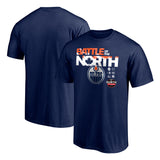Men's Edmonton Oilers Fanatics Branded Battle of the North Devision T-Shirt