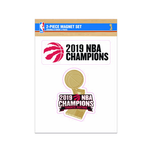 Toronto Raptors 2019 NBA Finals Champions Basketball Collectors 2 Piece Magnet Set - Bleacher Bum Collectibles, Toronto Blue Jays, NHL , MLB, Toronto Maple Leafs, Hat, Cap, Jersey, Hoodie, T Shirt, NFL, NBA, Toronto Raptors