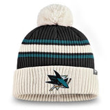 Men's NHL Hockey Fanatics Branded True Classic Pom Cuffed Knit Hat - Multiple Teams - Bleacher Bum Collectibles, Toronto Blue Jays, NHL , MLB, Toronto Maple Leafs, Hat, Cap, Jersey, Hoodie, T Shirt, NFL, NBA, Toronto Raptors