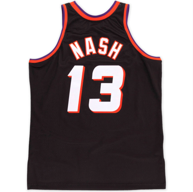Steve nash phoenix suns top authentic jersey