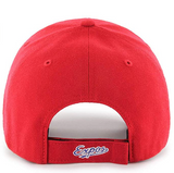 Men's Montreal Expos '47 Brand MLB Baseball Cooperstown Logo All Red Cap Hat