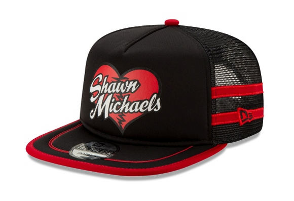 Shawn Michaels The Heart Break Kid WWE Wrestling New Era Retro The Golfer Snapback Black Blue Hat Cap