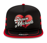 Shawn Michaels The Heart Break Kid WWE Wrestling New Era Retro The Golfer Snapback Black Blue Hat Cap
