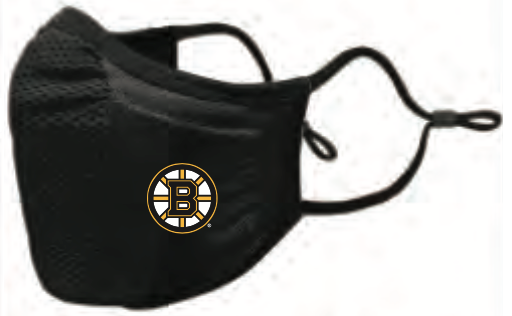 Boston Bruins NHL Hockey Core Primary Logo Guard 3 Face Mask Cover