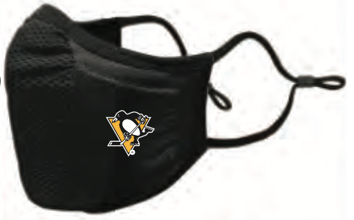Pittsburgh Penguins NHL Hockey Core Primary Logo Guard 3 Face Mask Cover
