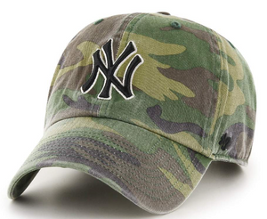 New York Yankees Adjustable Strap '47 Camo Camouflage Clean Up Cap Hat