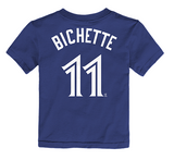 Toronto Blue Jays Bo Bichette Nike Royal Player Name & Number Toddler T-Shirt