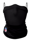 Adult NFL Logo Shield NFL Football New Era Black On-Field 4 Way Stretch Neck Gaiter
