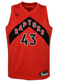 Men's Toronto Raptors Pascal Siakam Nike Red 2020/21 Icon Swingman Jersey