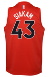 Men's Toronto Raptors Pascal Siakam Nike Red 2020/21 Icon Swingman Jersey