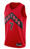 Men's Toronto Raptors Kyle Lowry Nike Red 2020/21 Icon Swingman Jersey