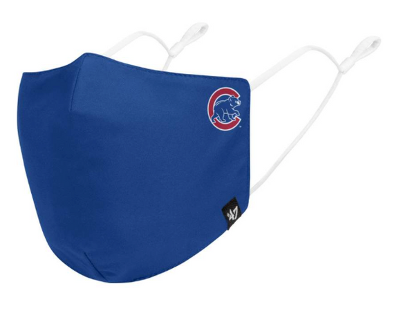 Adult Chicago Cubs MLB Baseball '47 Brand Team Colour Adjustable Face Covering