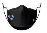 New England Patriots NFL Football New Era Black On-Field Adjustable Face Covering