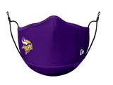 Adult Minnesota Vikings NFL Football New Era Team Colour On-Field Adjustable Face Covering
