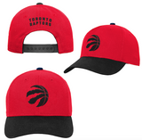 Youth Toronto Raptors NBA Basketball Alternate Red Black Pre Curved Snapback Cap Hat