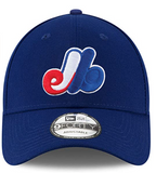 New Era Montreal Expos MLB Baseball The League Dark Navy 9Forty Adjustable Hat
