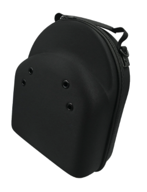 New Era Cap Hat Black Carrying Carrier Case Handle Fits 4 Hats Bag Zipper Handle
