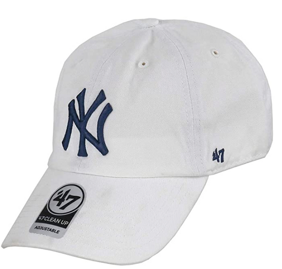 Men's New York Yankees MLB '47 Clean up Structured White Adjustable Cap