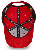 Manchester United F.C. Soccer Club New Era 9Forty Red Multi Patch Adjustable Buckle Hat