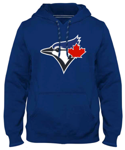 Men's Toronto Blue Jays MLB Baseball Royal Blue Primary Logo Birdhead Express Hoodie