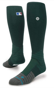 Men's MLB Baseball Diamond Pro OTC On Field Green Knee Socks - Size Large