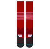 Men's MLB Baseball Diamond Pro OTC On Field Stripe Red & White Socks - Size Large