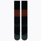 Men's MLB Baseball Diamond Pro OTC On Field Stripe Black & Orange Socks - Size Large