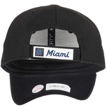 Miami Marlins New Era Men's League 9Forty MLB Baseball Adjustable Hat - Black