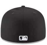 Men's New York Yankees New Era Black & White MLB Baseball 59FIFTY Fitted Hat