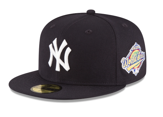 Men's New York Yankees 1996 World Series Side Patch 59fifty Fitted MLB Baseball Hat Cap