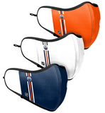 Edmonton Oilers NHL Hockey Foco Pack of 3 Adult Sports Face Covering Mask