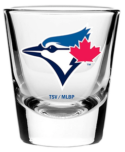 Toronto Blue Jays Current Logo MLB Basketball 2oz Collector's Shot Glass
