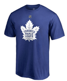 Morgan Rielly Toronto Maple Leafs Logo Fanatics Branded Authentic Stack Name and Number - T-Shirt - Royal