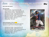 2021 Bowman Sterling Baseball Hobby Box 5 Packs Per Box, 6 Cards Per Pack