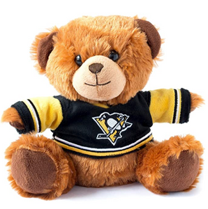 Pittsburgh Penguins NHL Hockey 7.5" Jersey Teddy Bear Plush by Forever Collectibles