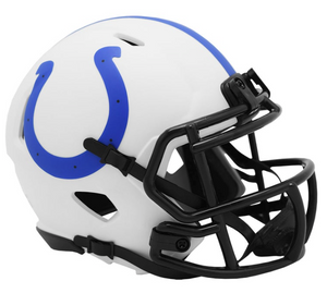 NFL Football Riddell Indianapolis Colts Alternate Lunar Eclipse Mini Revolution Speed Replica Helmet