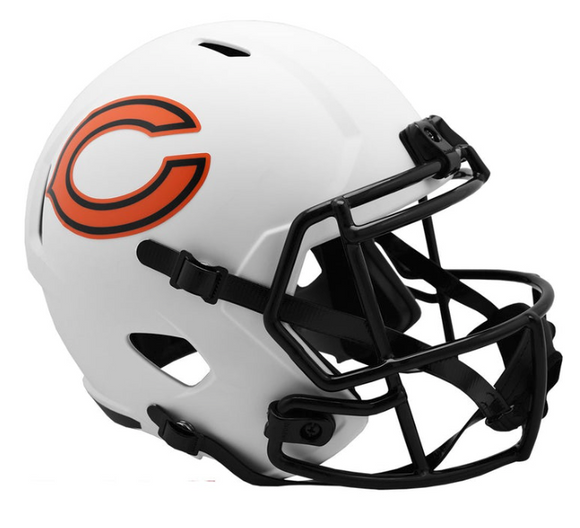 NFL Football Riddell Chicago Bears Alternate Lunar Eclipse Mini Revolution Speed Replica Helmet