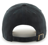 Men's Quebec Nordiques Black on Black Clean up Adjustable Hat Cap One Size Fits Most